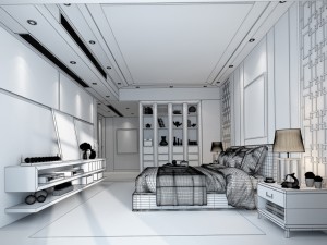 deluxe master bedroom design 33 3D Модель
