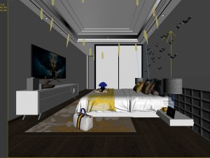 deluxe master bedroom design 34 Modèle 3D