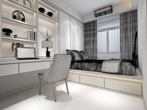deluxe master bedroom design 35 3D Model