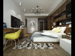 デラックスマスターベッドルームデザイン37 3Dモデル