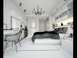 deluxe master bedroom design 37 3Dモデル