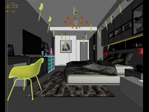 deluxe master bedroom design 37 3Dモデル