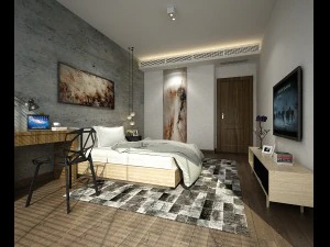 デラックスマスターベッドルームデザイン38 3Dモデル