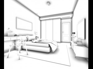deluxe master bedroom design 38 Model 3D