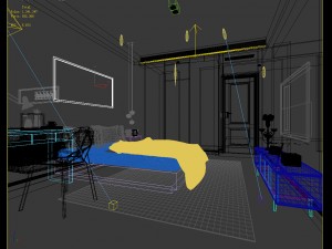 deluxe master bedroom design 38 Model 3D