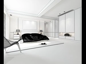 deluxe master bedroom design 39 3D Model