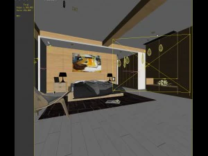 deluxe master bedroom design 39 3D Model