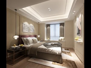 Deluxe-Hauptschlafzimmer Design 41 3D Modell