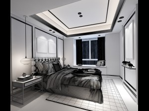 deluxe master bedroom design 41 Modèle 3D