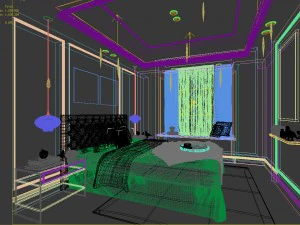deluxe master bedroom design 41 3D Model