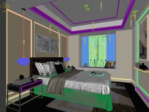 deluxe master bedroom design 41 3D Model