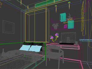 deluxe master bedroom design 42 3D Model