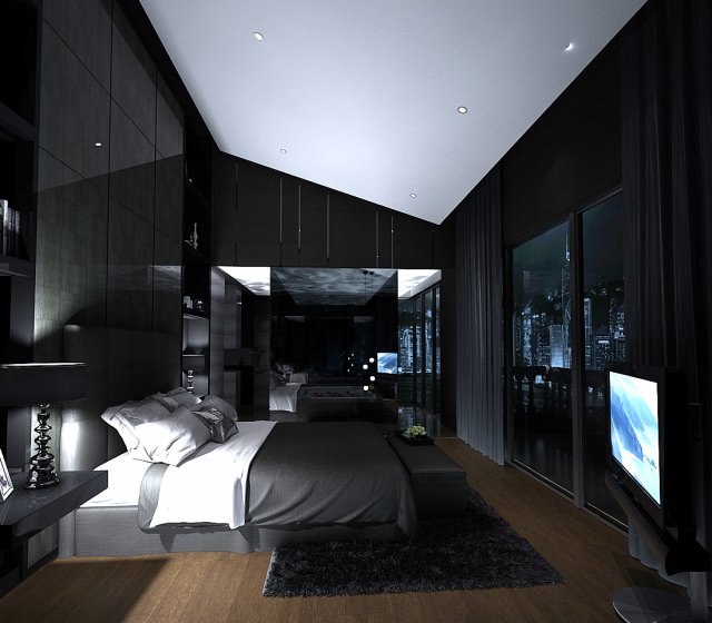 deluxe master bedroom design 44 Modelo 3D .c4d .max .obj .3ds .fbx .stl .blend 