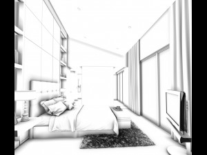 deluxe master bedroom design 44 Modelo 3D