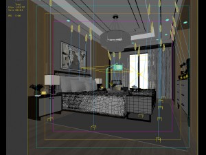 deluxe master bedroom design 45 3D Model