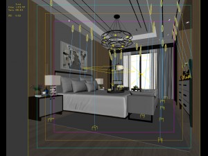 deluxe master bedroom design 45 3D Model