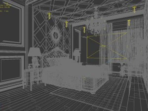 deluxe master bedroom design 46 3D Model