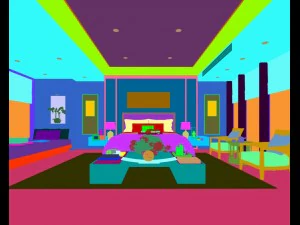 deluxe master bedroom design 48 3D Model
