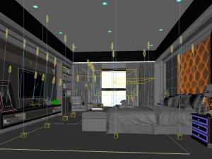 deluxe master bedroom design 49 3D Model