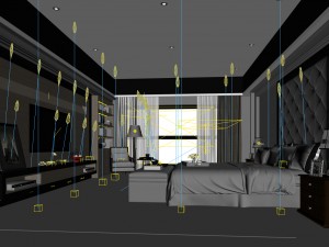 deluxe master bedroom design 49 3D Model