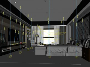 deluxe master bedroom design 49 3D Model