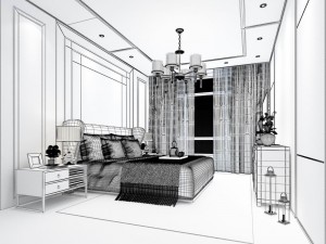 deluxe master bedroom design 51 Model 3D