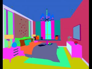deluxe master bedroom design 52 3D Model