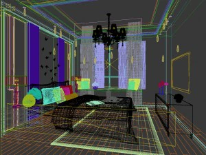 deluxe master bedroom design 52 3D Model