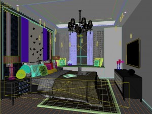 deluxe master bedroom design 52 3D 模型