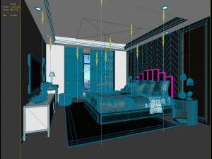 deluxe master bedroom design 54 3D Model