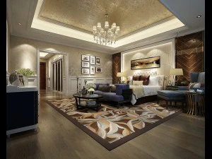 deluxe master bedroom design 55 3D Model