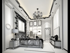 deluxe master bedroom design 57 3D Модель