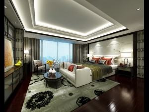 deluxe master bedroom design 58 3D Model