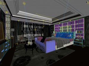 deluxe master bedroom design 58 Model 3D