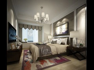 豪华主卧室设计59 3D 模型
