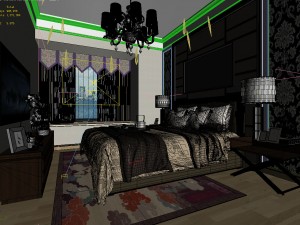 deluxe master bedroom design 59 3D Модель