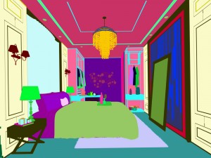 deluxe master bedroom design 63 3D Model
