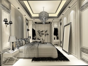 deluxe master bedroom design 63 3D Model
