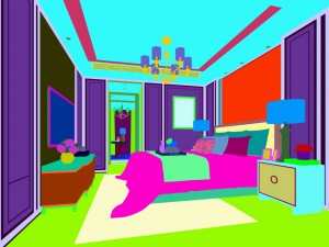 deluxe master bedroom design 64 3D Model