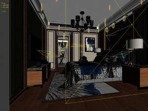 deluxe master bedroom design 64 3D Model
