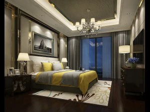 design de quarto principal de luxo 65 Modelo 3D