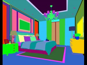 deluxe master bedroom design 65 3D Model