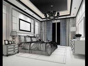 deluxe master bedroom design 65 Modello 3D