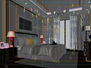 deluxe master bedroom design 65 Modello 3D