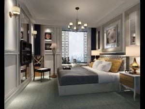 deluxe master bedroom design 66 3D Модель