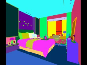 deluxe master bedroom design 67 3D Model
