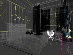 deluxe master bedroom design 67 3D Модель