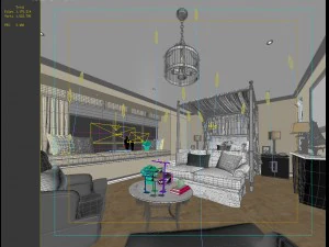 deluxe master bedroom design 69 3D Model