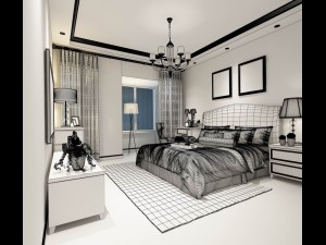 deluxe master bedroom design 71 3D Model