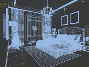 deluxe master bedroom design 71 3D Model